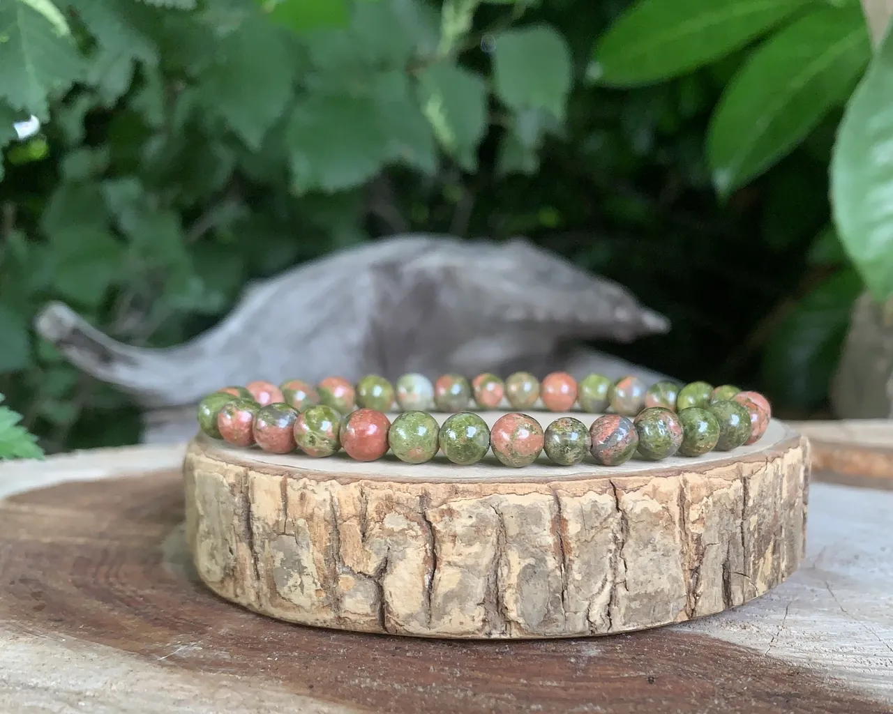 Bracelet Unakite A Naturelle