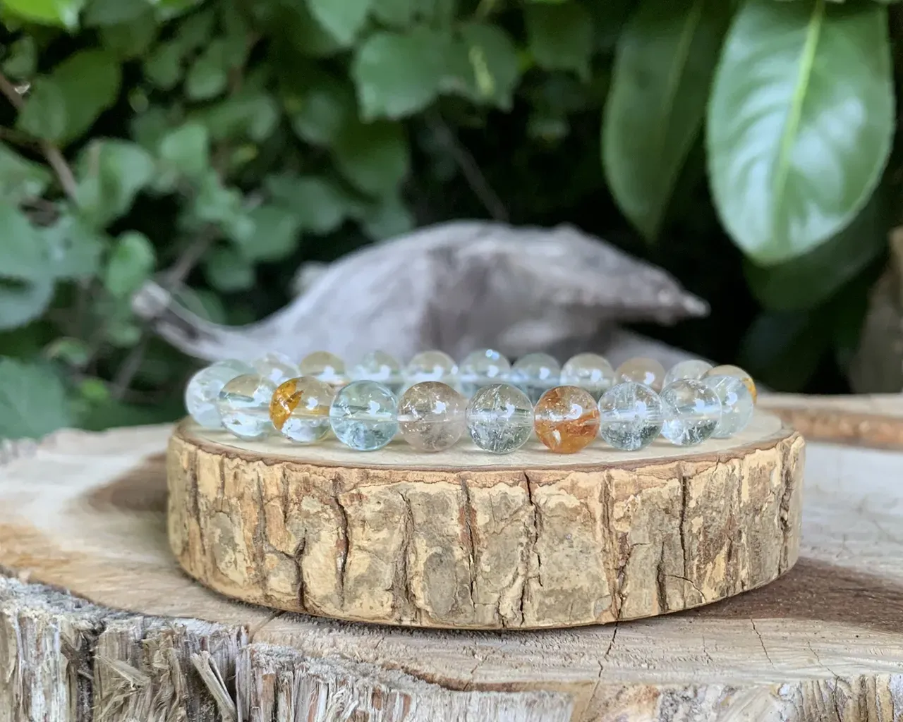 Bracelet Pierre Très Haut de Gamme Topaze AAA Naturelle