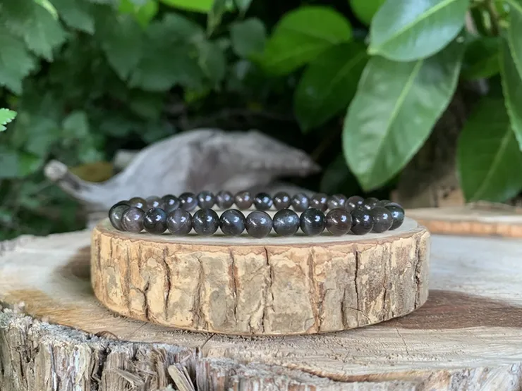 Bracelet Chrysobéryl AA (Œil-de-chat) Rare