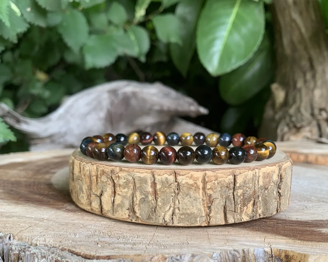 Bracelet Protection Œil de Tigre, Taureau, Faucon