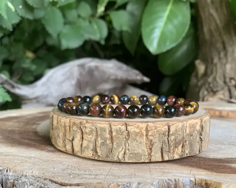 Bracelet Œil de Tigre,  œil de Taureau, œil de Faucon