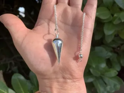 Pendule goutte d'eau laiton