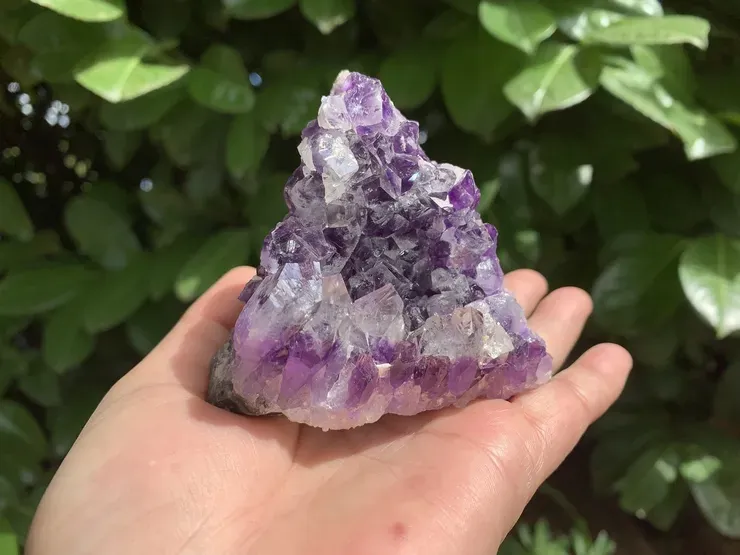 Druse Améthyste AA naturel — Brésil