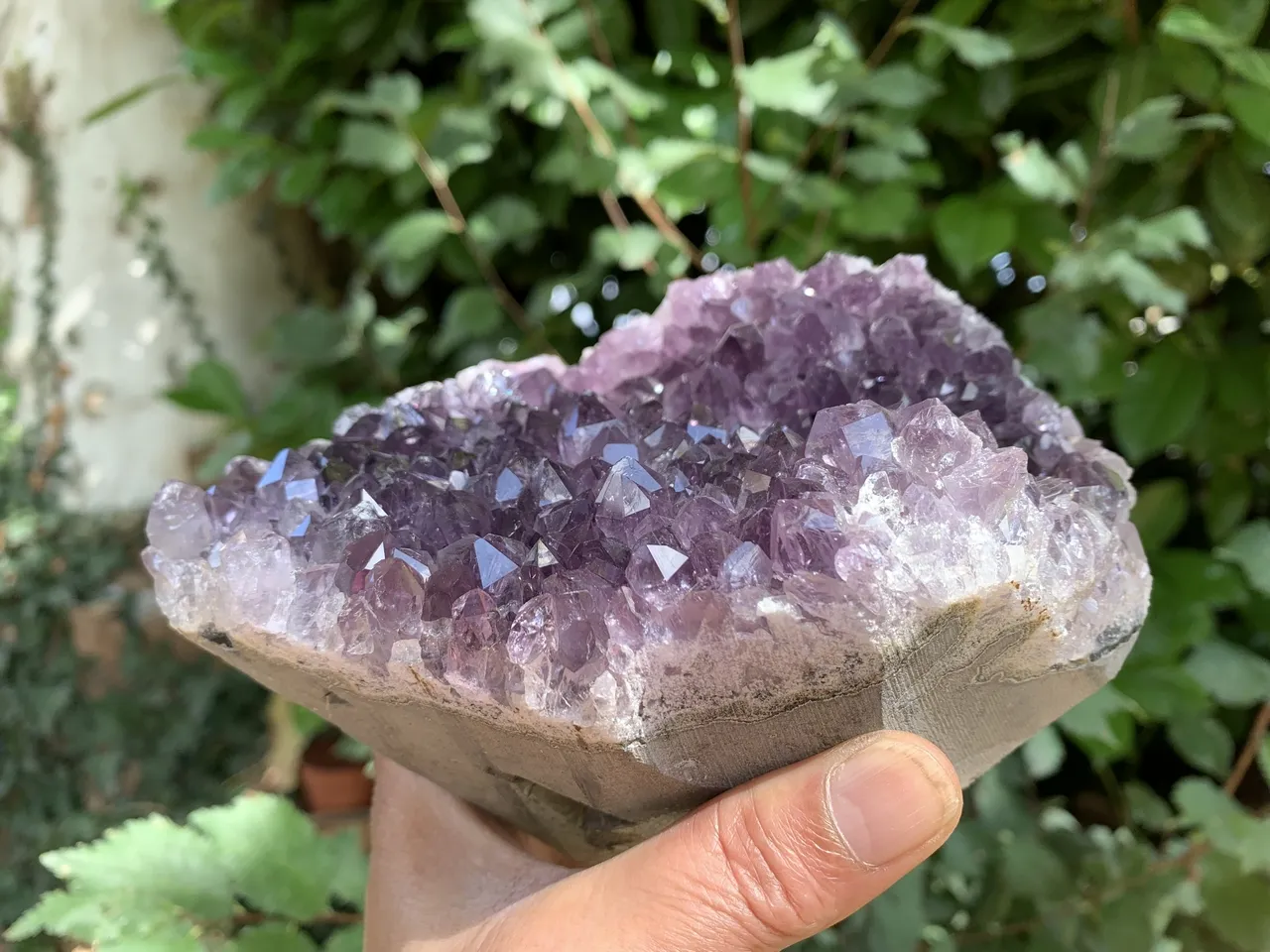 Géode Améthyste naturelle AAA | Cristal pour soins énergétiques