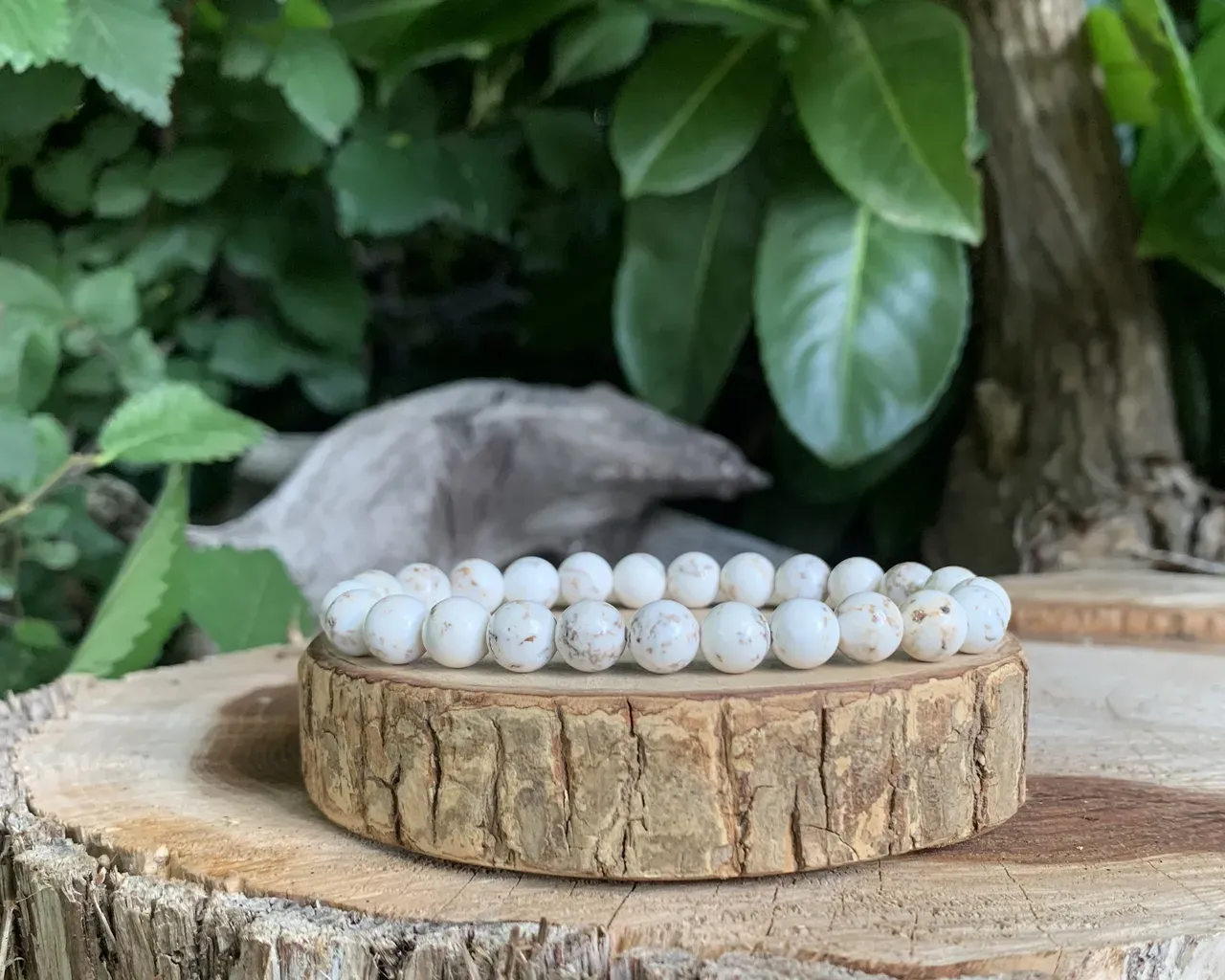 Bracelet Magnésite