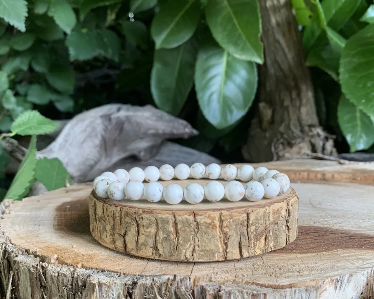 Bracelet Magnésite
