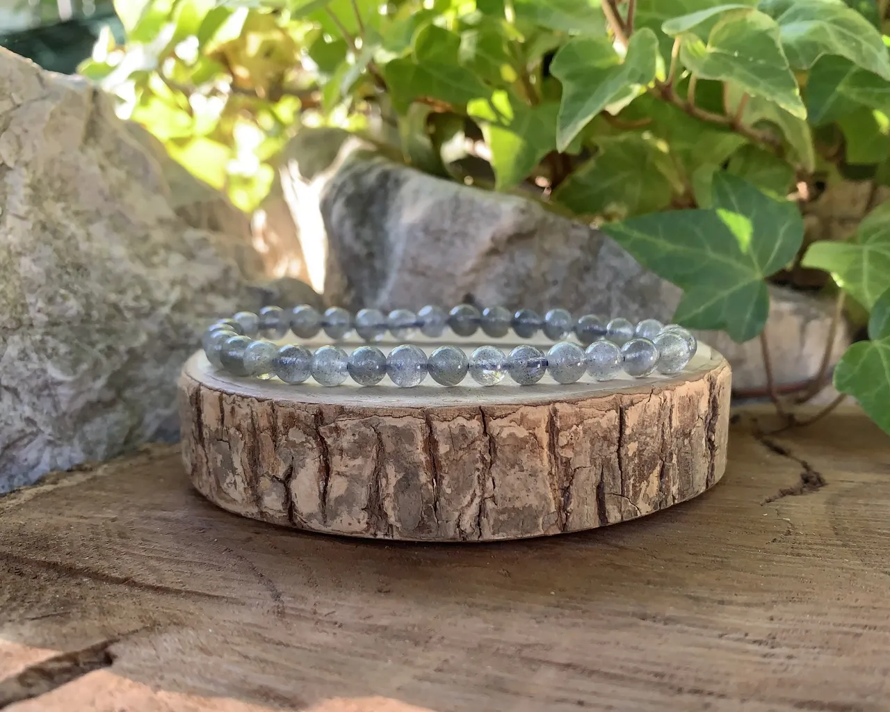 Bracelet 6 mm Labradorite