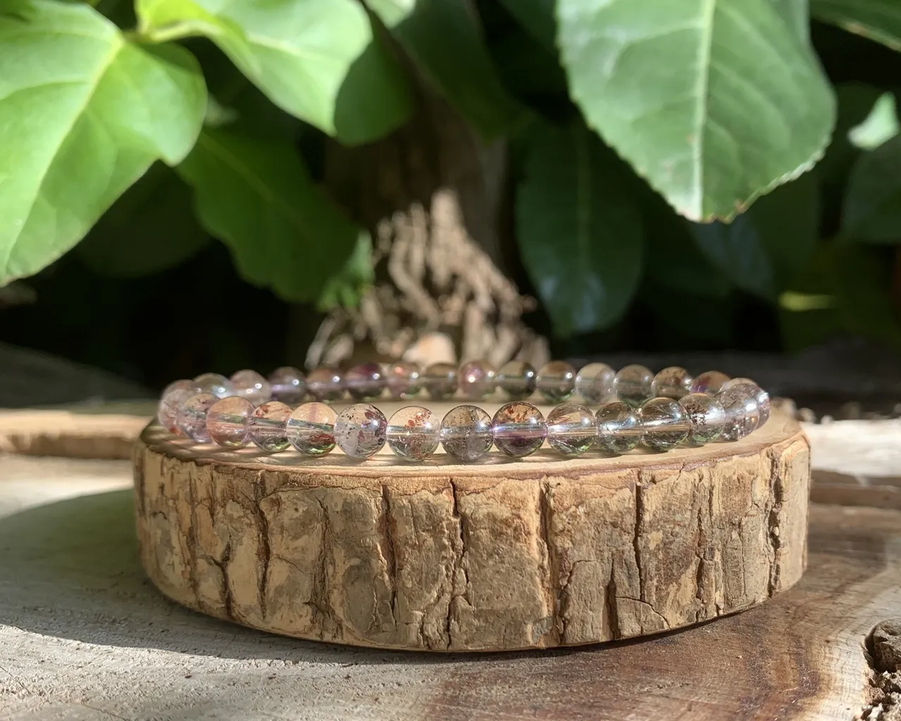 Bracelet Super Seven AAA - Pierre Naturelle Rare — Brésil