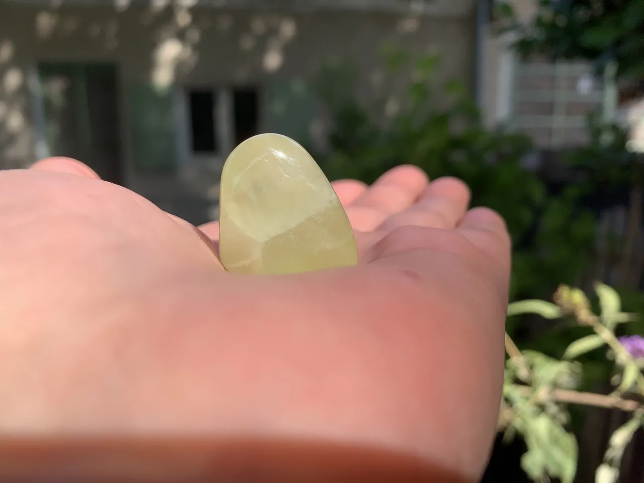 Pierre roulée Préhnite Jaune A Naturelle (16 g) - Australie