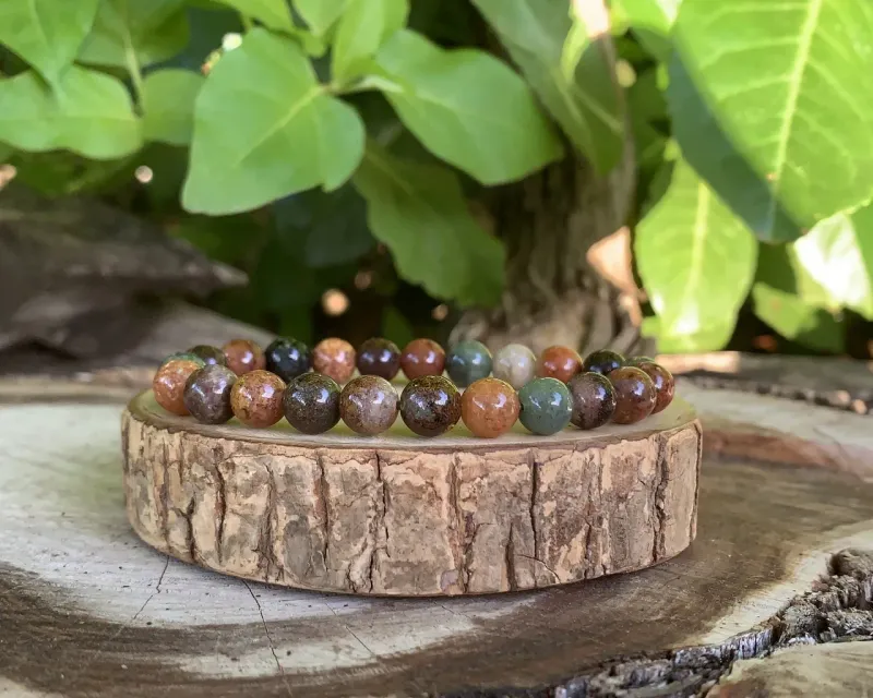 Bracelet Quartz Lodolite A+ Naturel - Brésil