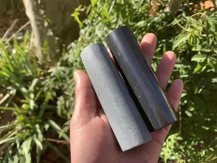 Bâtons Harmonisateurs énergétiques Shungite et Stéatite Grade AAA