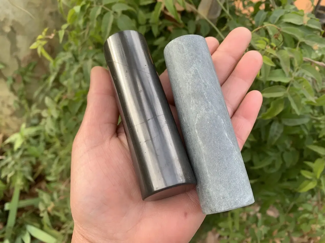 Bâtons Harmonisateurs énergétiques Shungite et Stéatite Grade AAA