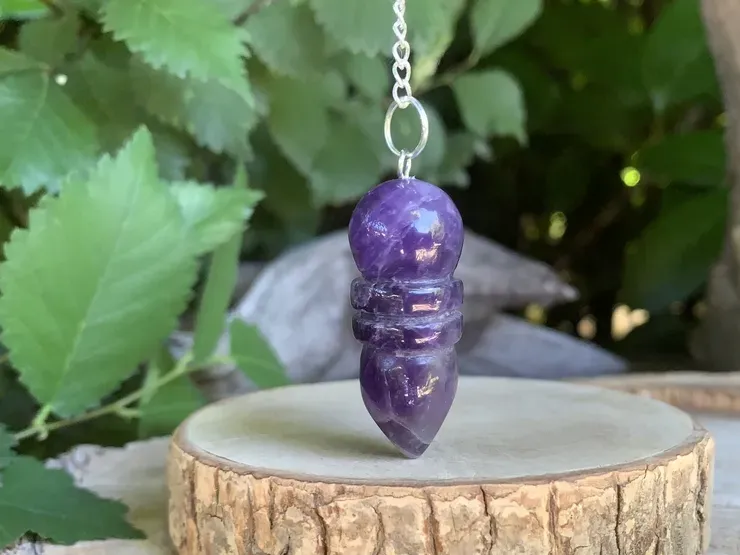 Pendule Isis Améthyste Naturelle