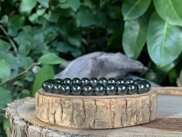 Bracelet Hématite A
