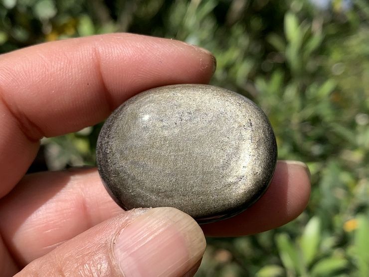 Galet Obsidienne Dorée Extra