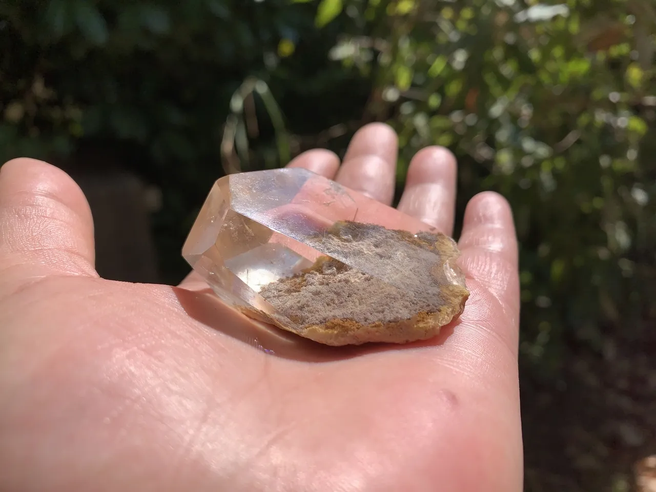 Quartz à inclusions de type jardin — pièce naturelle de collection — Brésil