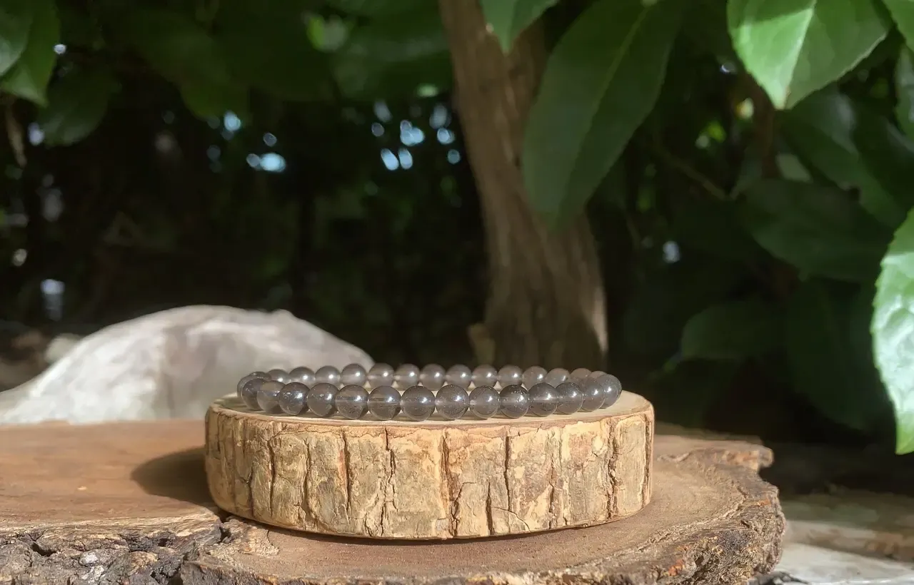 Bracelet Moldavite naturelle AA - Pierre Rare - République tchèque