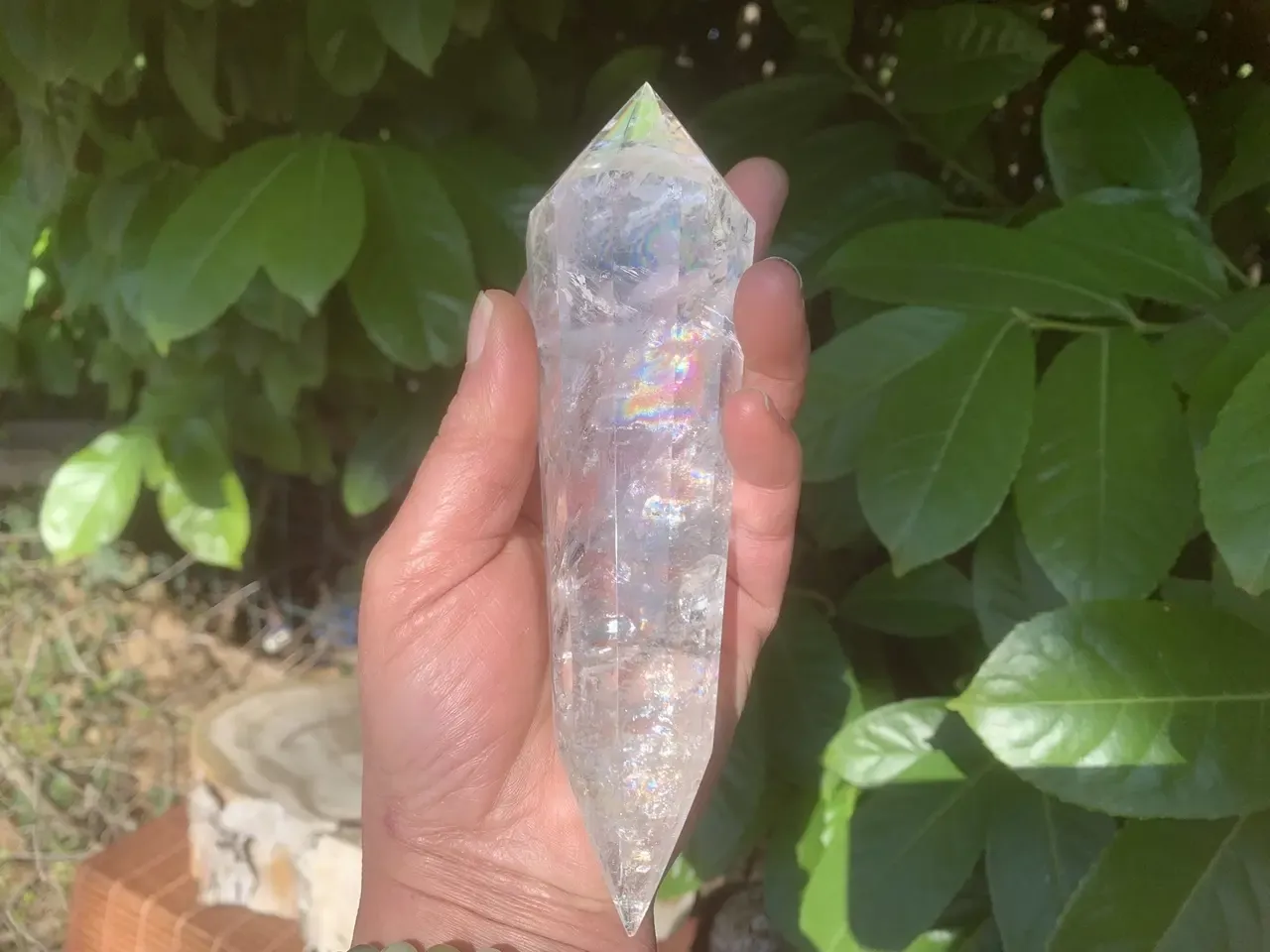 Pointe biterminée 12 faces, géométrie Vogel — Outil pour praticiens énergétiques