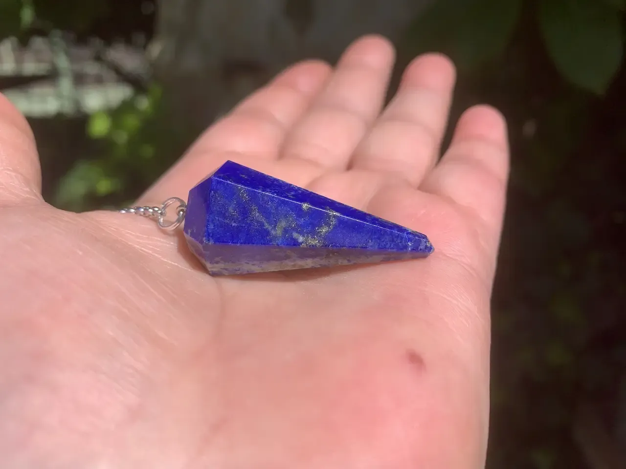 Pendule Hexagonal Lapis-lazuli naturel AA – Radiesthésie
