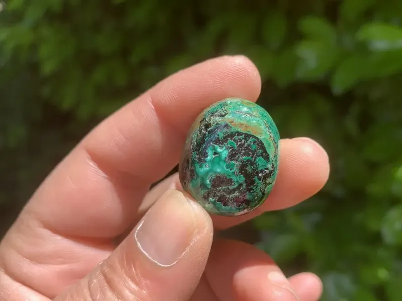 Malachite-Azurite naturelle — Pérou