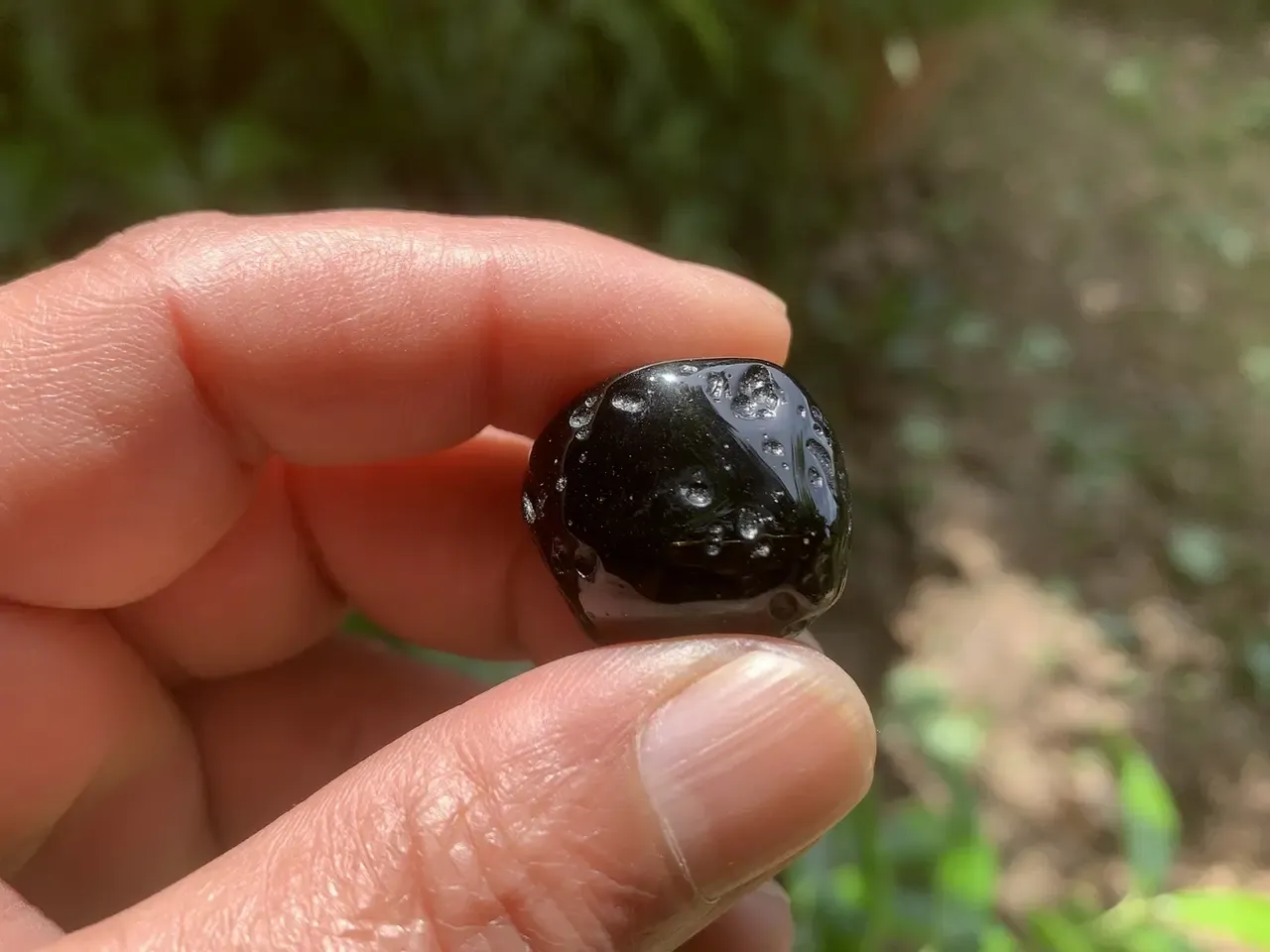 Tectite  naturelle — Allemagne