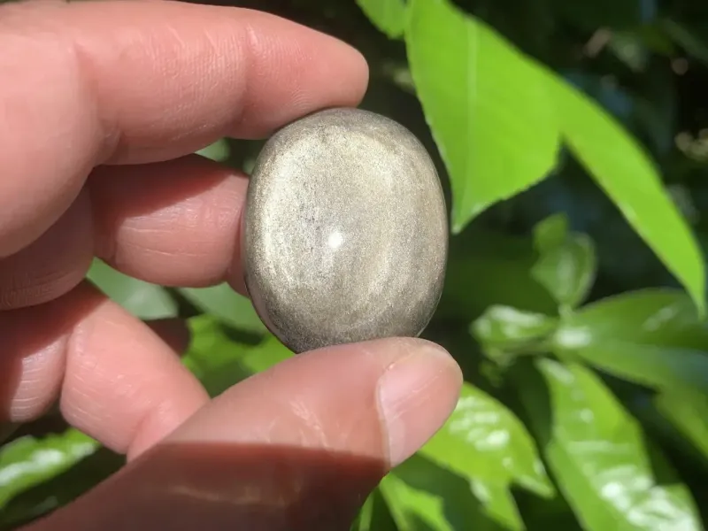 Galet Obsidienne dorée naturelle — Mexique