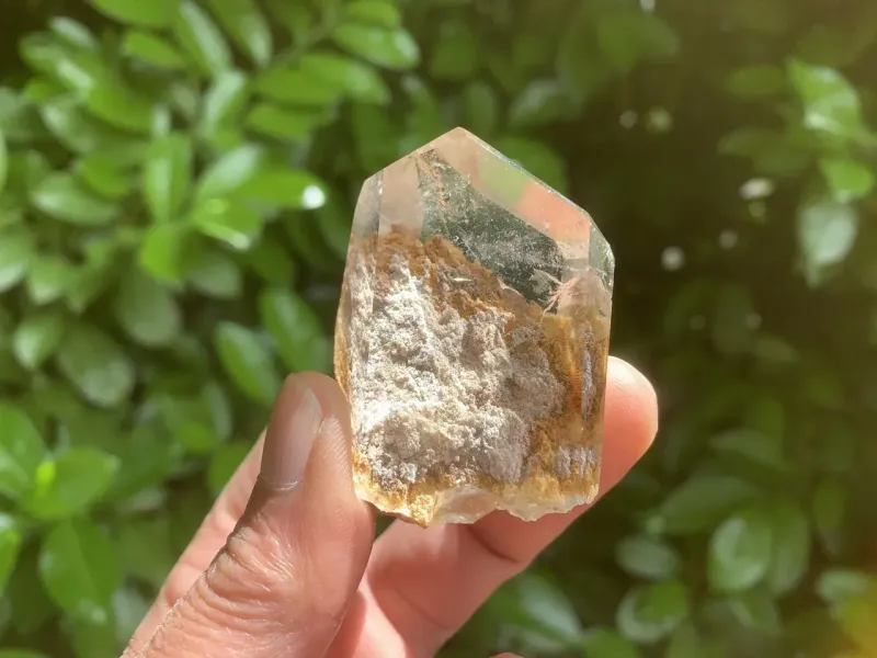 Quartz jardin naturel – Pièce de collection du Brésil