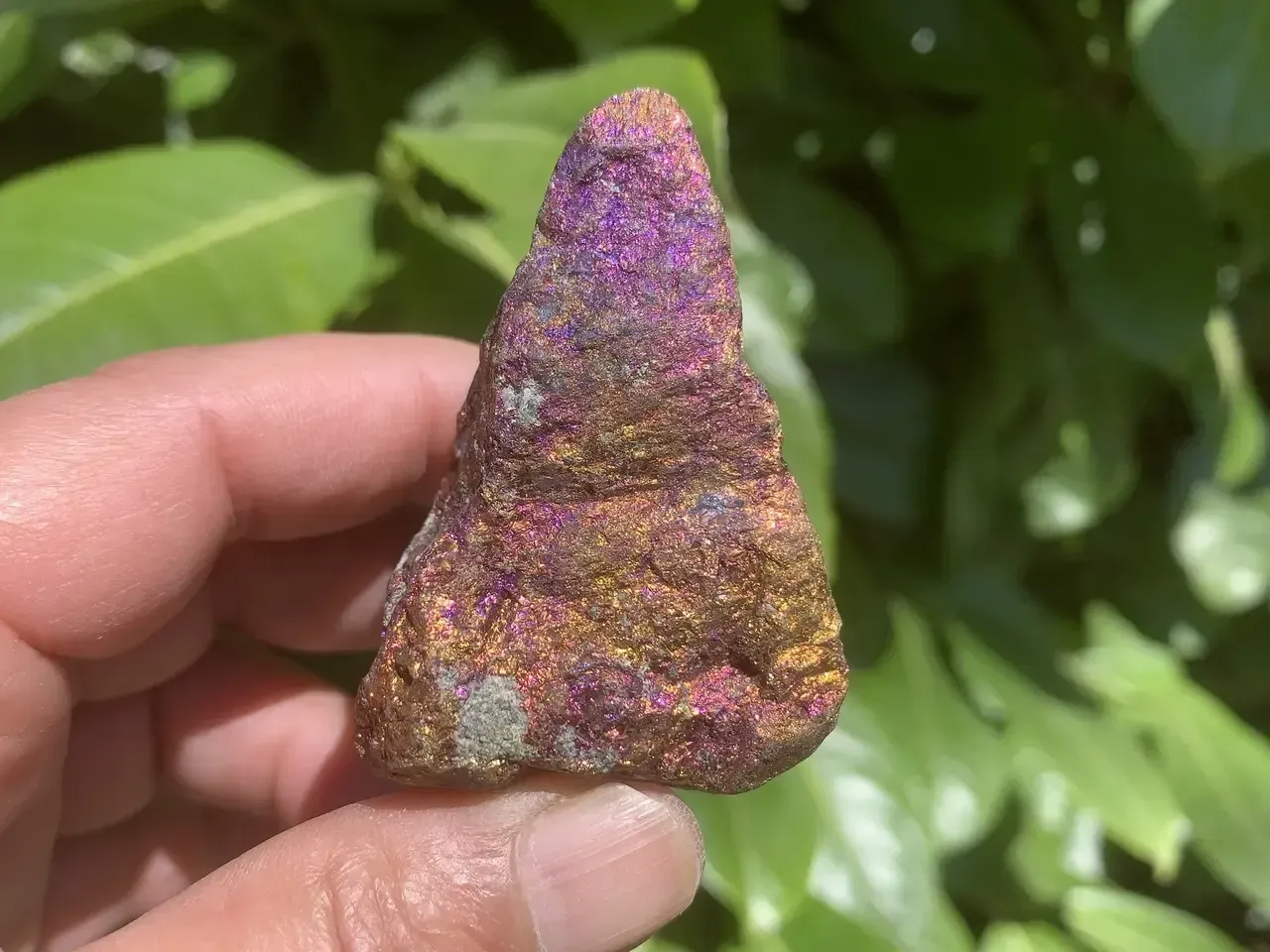 Chalcopyrite naturelle — Minéral brut du Maroc