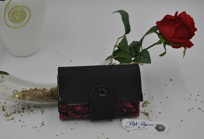Geldbörse   Little Ruby - schwarz/pink