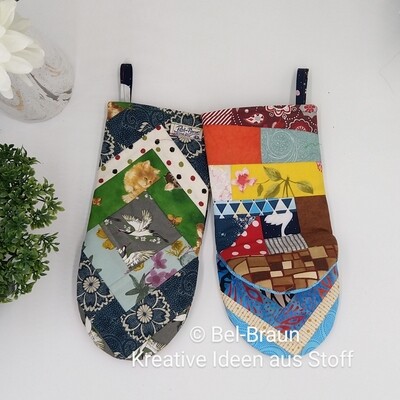 Backofenhandschuh Patchwork