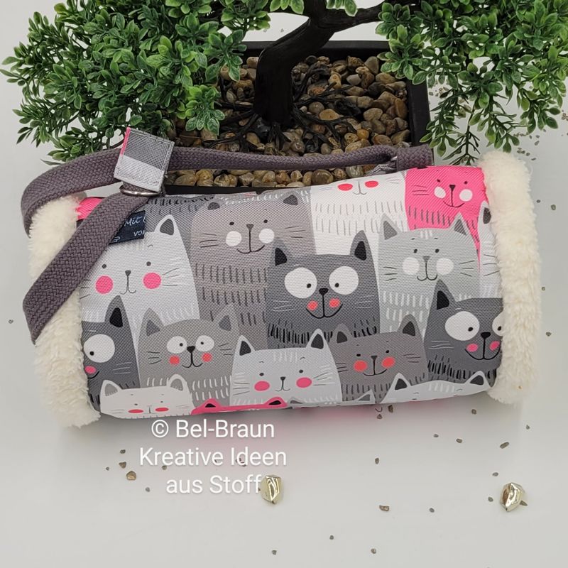 Handmuff für Kinder - Katzen