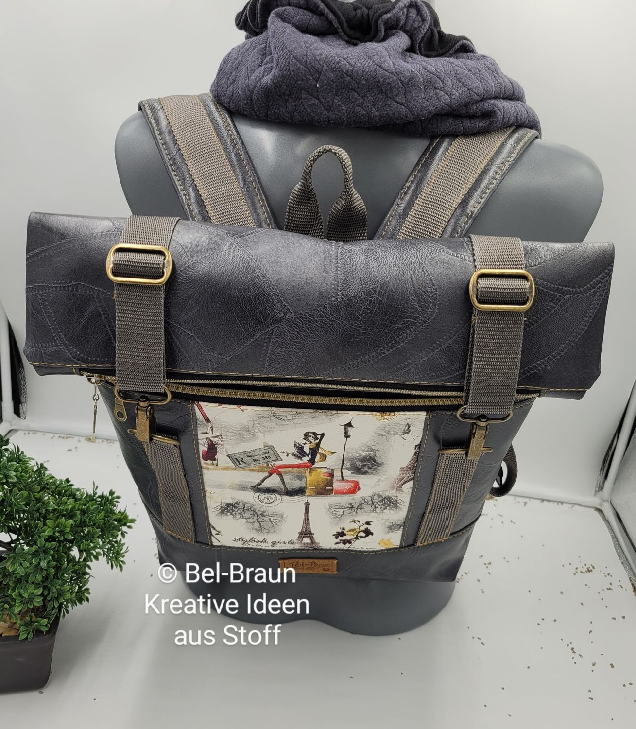 Rolltop-Rucksack SARAH
