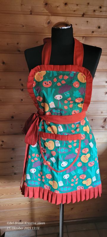 Schürze Lustiges Gemüse