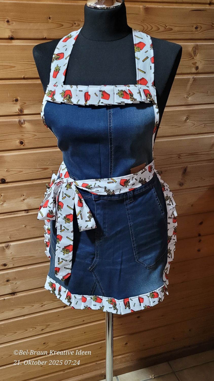 Schürze Jeans 2 Schürze Jeans 2