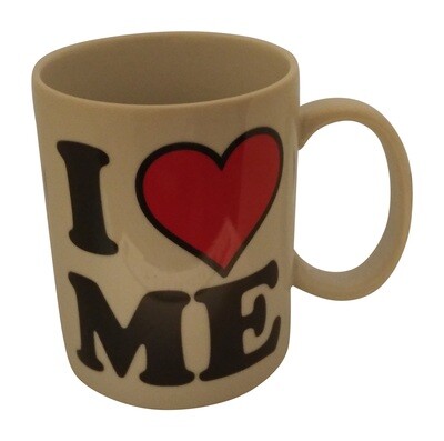 I Love (Heart) Me Mug (14oz) FREE Shipping