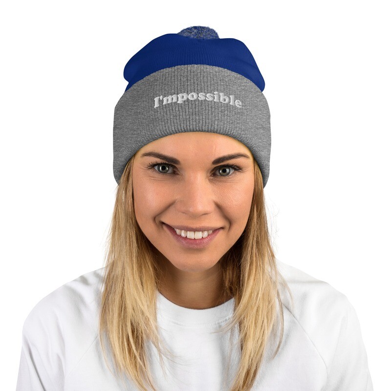 I&#39;mpossible Pom-Pom Beanie by the Fritz
