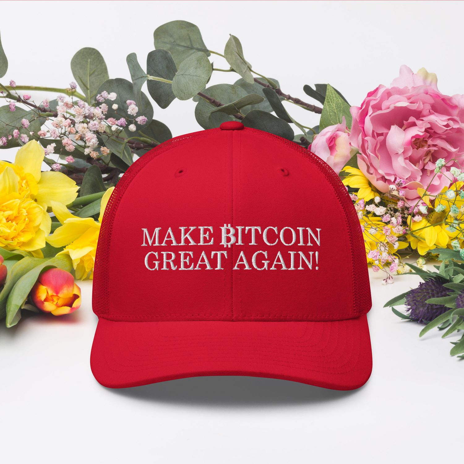 Make Bitcoin Great Again Trucker Cap