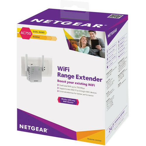 Netgear EX3700 AC750 Wireless Dual-Band Range Extender