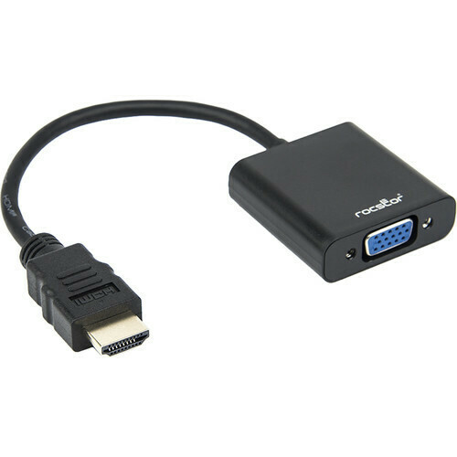 Rocstor HDMI to VGA & 1/8" Audio Adapter Cable (6")