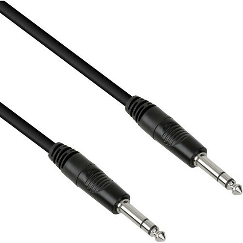 Pearstone PM-TRS 1/4" TRS Male to 1/4" TRS Male Interconnect Cable (6')