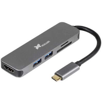 Xcellon U5-1V 5-in-1 USB Type-C Hub