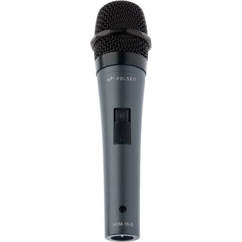 Polsen HDM-16-S Handheld Dynamic Performance Microphone