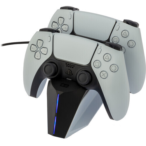 SPIELTEK DUAL CHARGING STAND FOR PLAYSTATION 5 DUALSENSE CONTROLLERS