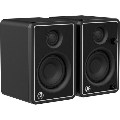 MACKIE CR3-XBT CREATIVE REFERENCE SERIES 3" MULTIMEDIA MONITORS WITH BLUETOOTH (PAIR, SILVER)
