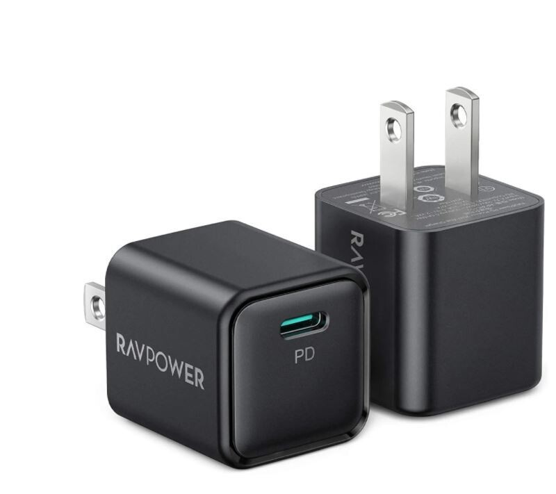 RAVPOWER 20W USB C PD WALL CHARGER - NEW