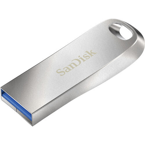 SanDisk 256GB Ultra Luxe USB 3.1 Gen 1 Type-A Flash Drive
