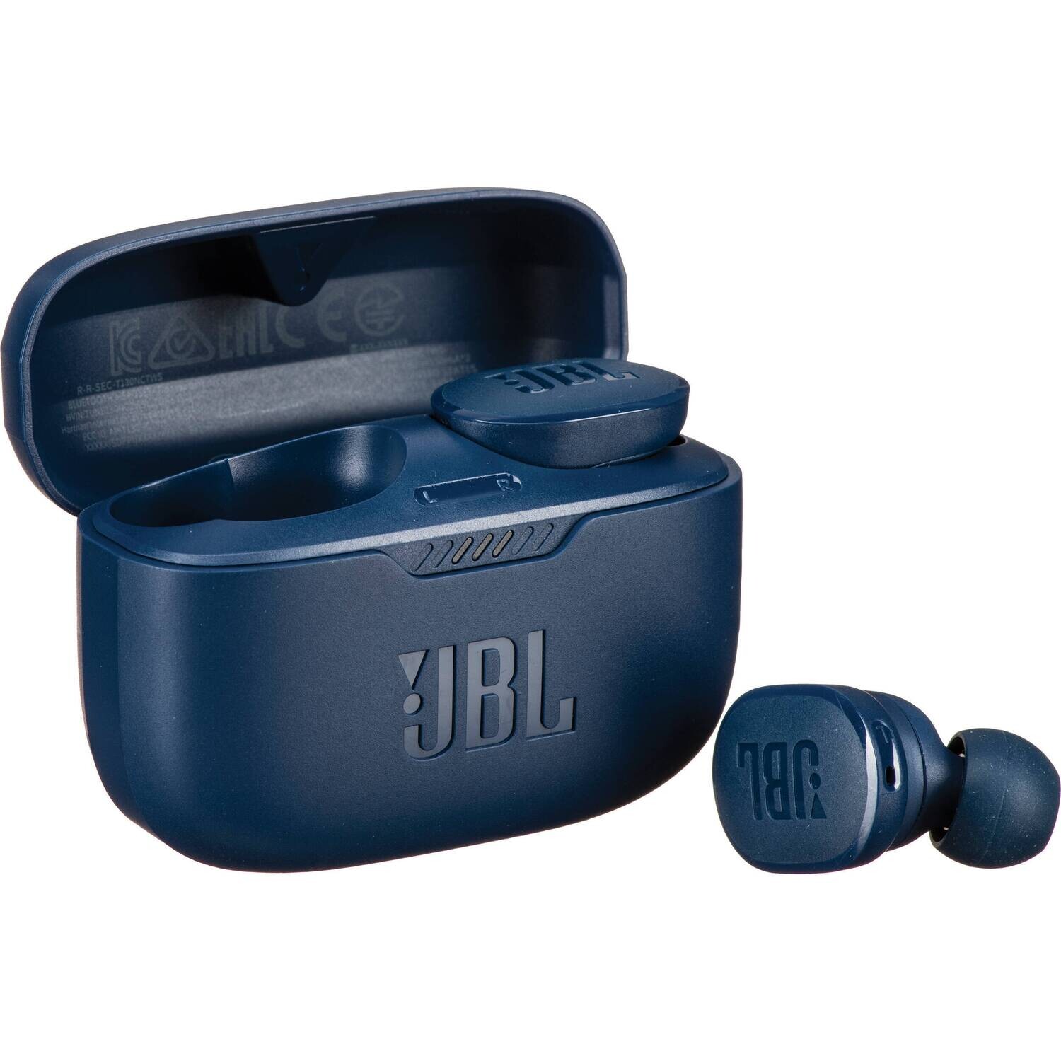JBL Tune 130NC Noise-Canceling True Wireless In-Ear Headphones (Blue/White) - New