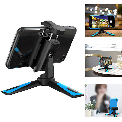 Mini Tripod/Hand Grip with Smartphone Holder
