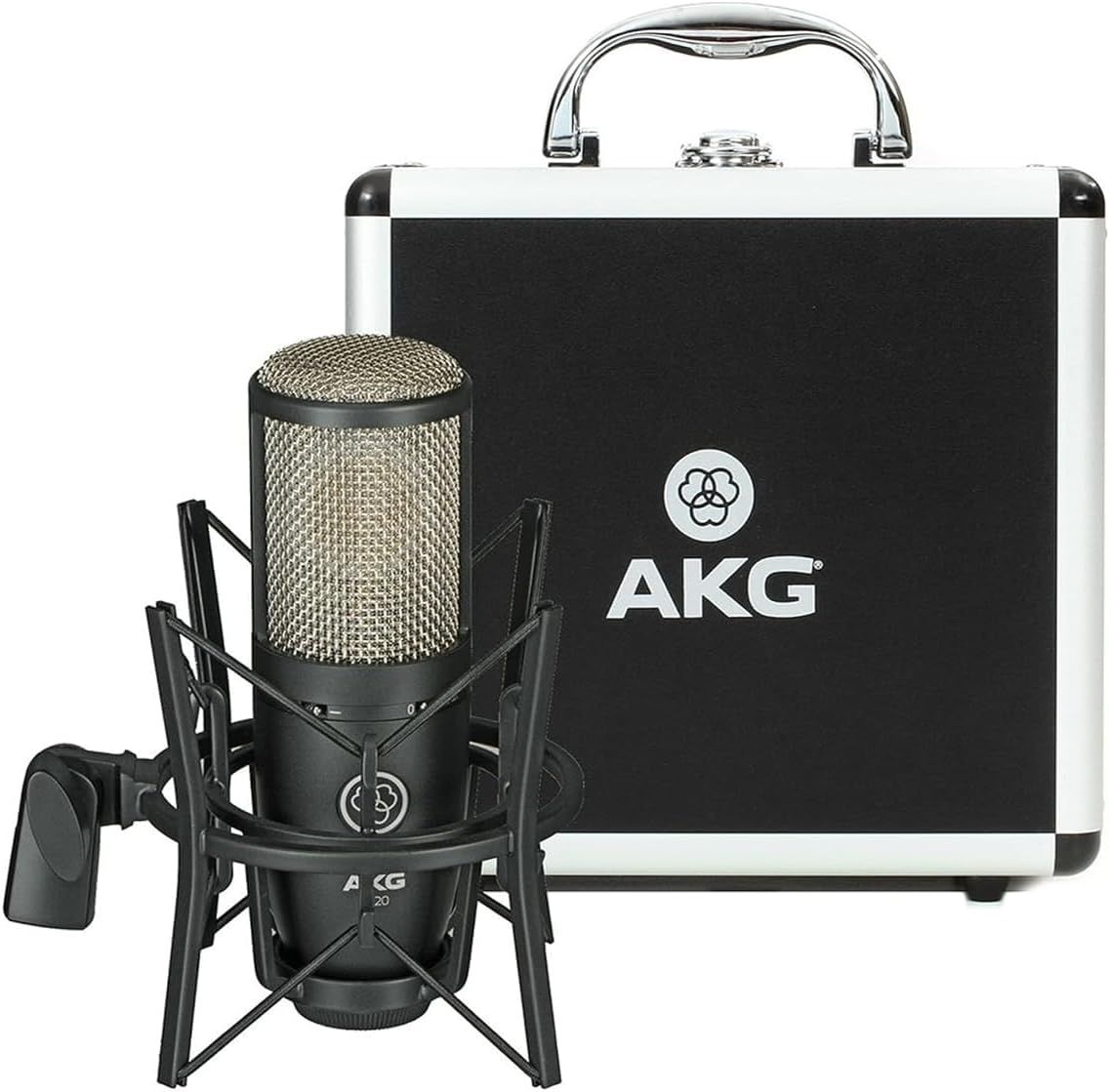 AKG P220 Large-Diaphragm Cardioid Condenser Microphone (Black)