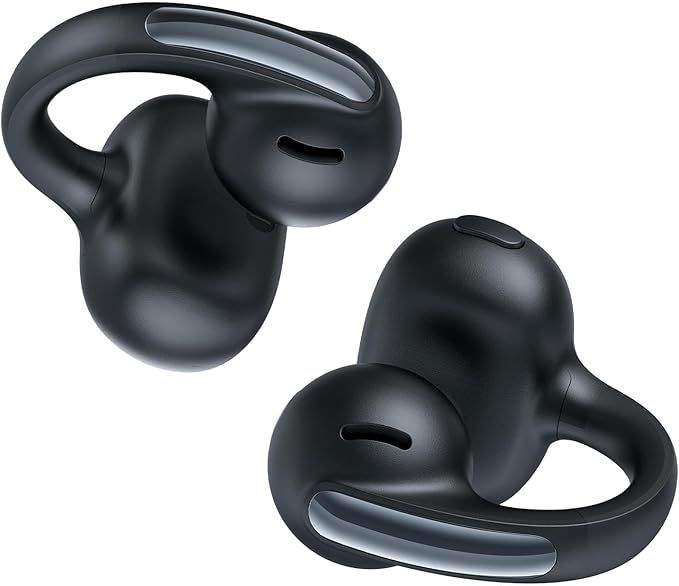 Baseus Bowie MC1 Open Ear Clip-On Earbuds, Adaptive Comfort with Anti-Drop Design, Impactful Sound with Adaptive Bass Boost, Adaptive Noise Cancelling Calls, IP57 Waterproof, 40H Playtime, Lightweight Baseus Bowie MC1 Open Ear Clip-On Earbuds, Adaptive Comfort with Anti-Drop Design, Impactful Sound with Adaptive Bass Boost, Adaptive Noise Cancelling Calls, IP57 Waterproof, 40H Playtime, Lightweight